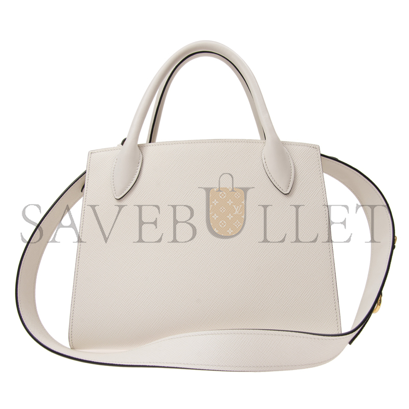 PRADA SAFFIANO CUIR LEATHER SMALL MONOCHROME TOTE 1BA156 (26*20*13.5cm) 